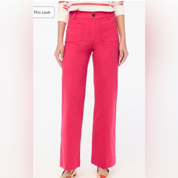 J Crew Lizzie High Rise Patch Pocket Pants - Picture 2 of 9